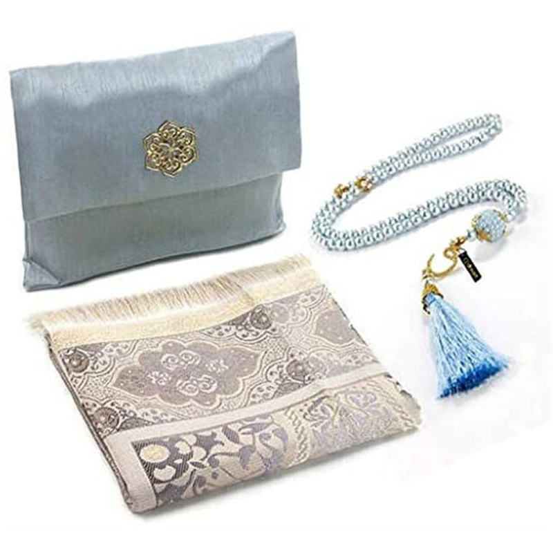 Alfombra de Rezo Portátil | Kit Completo con Tasbih