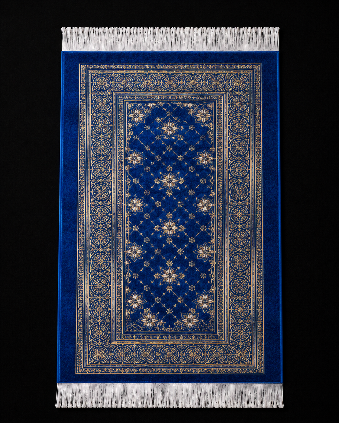 Alfombra de Rezo Portátil azul| Kit Completo con Tasbih